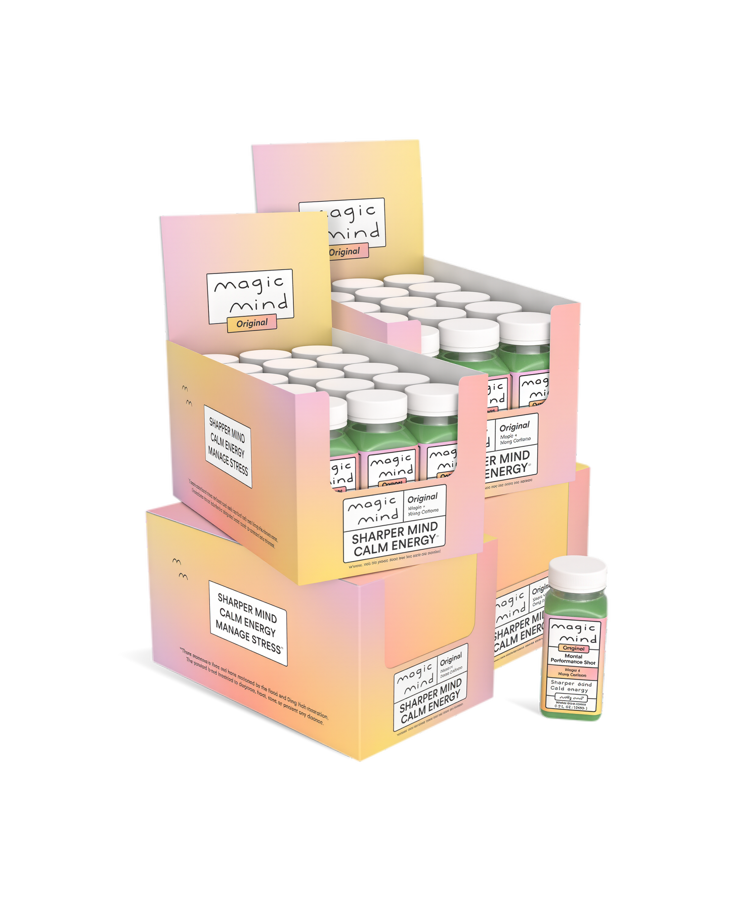 Magic Mind Original Energy & Focus Nootropic Shot 15 Bottle