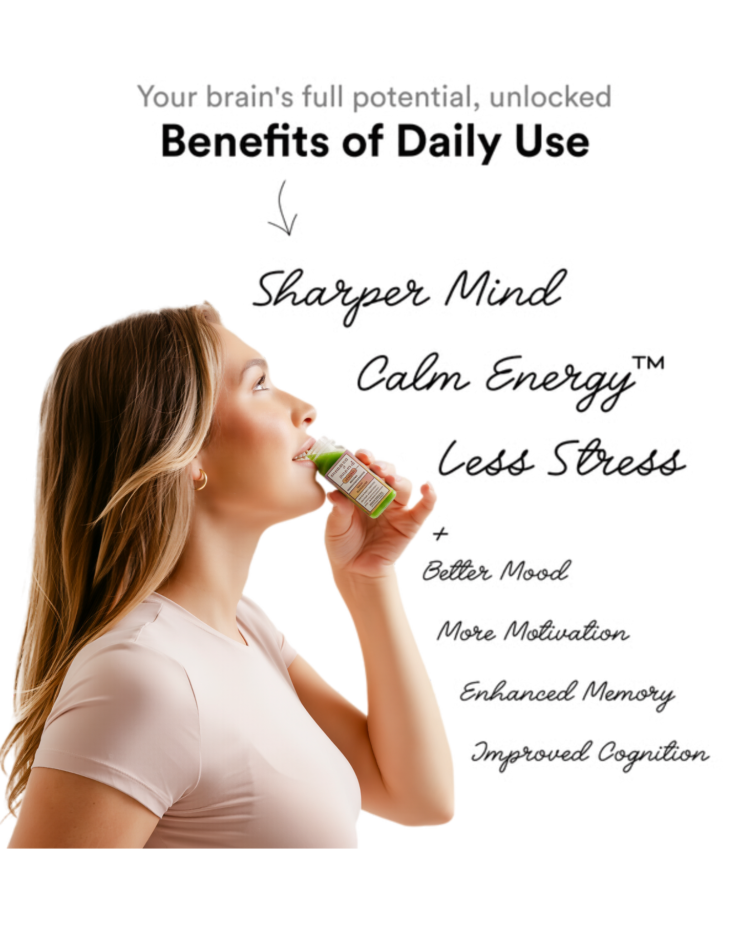 Magic Mind Original Energy & Focus Nootropic Shot 15 Bottle