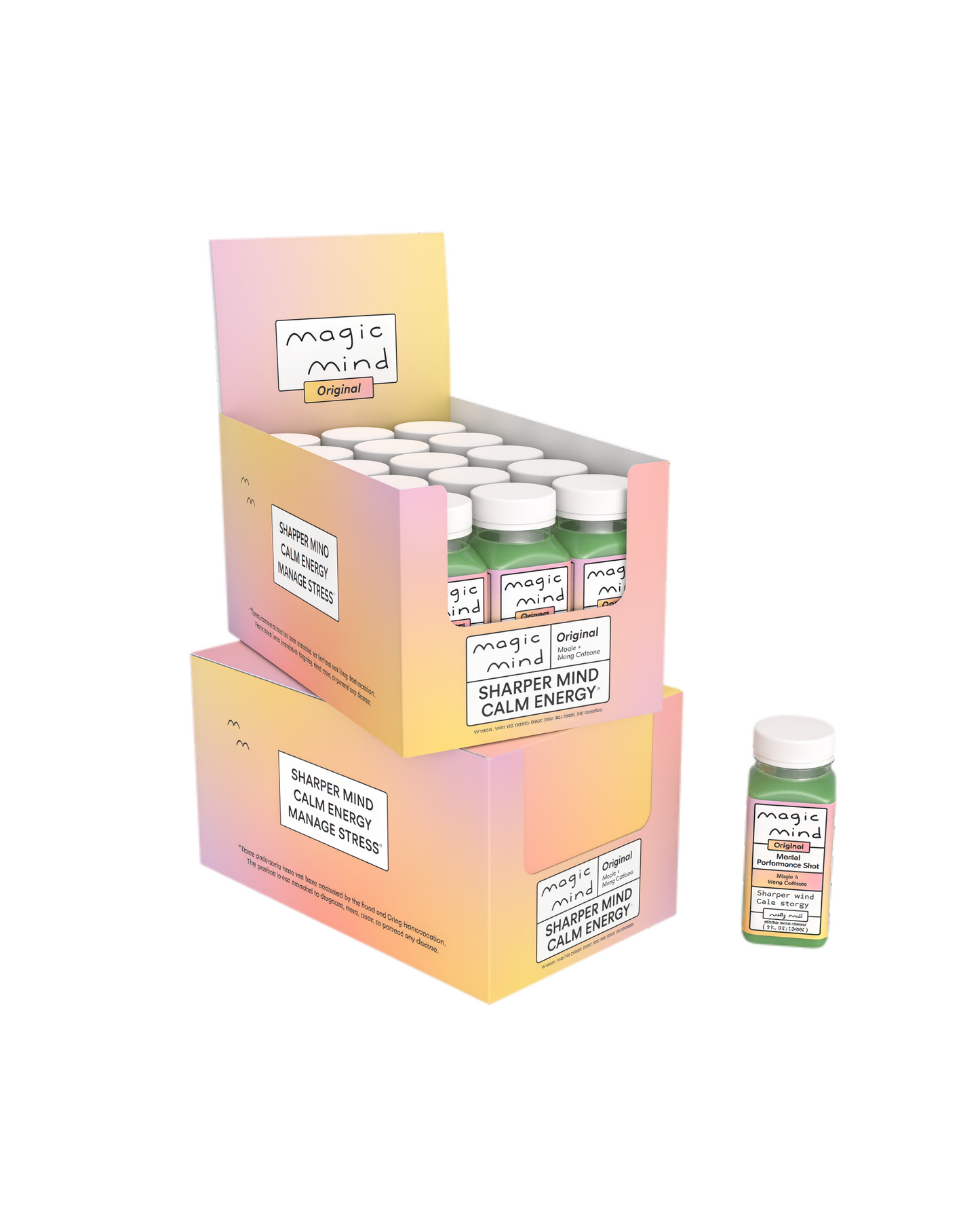Magic Mind Original Energy & Focus Nootropic Shot 15 Bottle